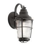 Outdoor wall lamps - Quintiesse Chance Harbor wall lantern - 1 light source IP44 Elstead Lighting QN-CHANCE-HARBOR-S - product 1