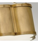 Quintiesse Półplafon Chance - 2 źródła światła - Stary mosiądz Elstead Lighting QN-CHANCE-SF-S-HB