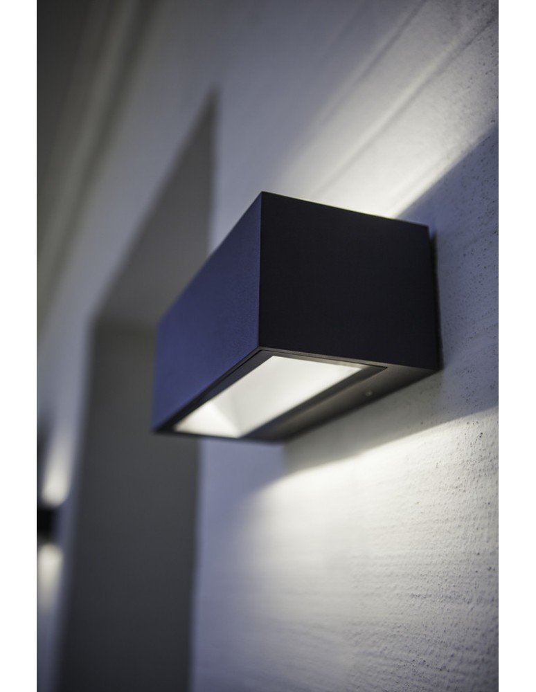 Outdoor wall lamps - Lutec GEMINI Wall LED Anthracite 5189112118 - product kolory-swiatla.pl 3