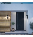 Outdoor wall lamps - Quintiesse Large Eames IP44 LED Wall Lantern by Elstead Lighting QN-EAMES-LED-L-EK - product 6