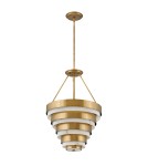 Glamour pendant lamps - Quintiesse Echelon pendant lamp - 4 light sources Elstead Lighting QN-ECHELON-4P - product 1