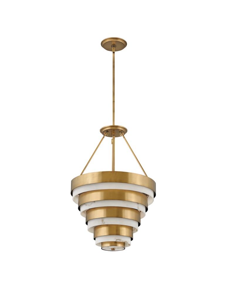 Glamour pendant lamps - Quintiesse Echelon pendant lamp - 4 light sources Elstead Lighting QN-ECHELON-4P - product kolory-swiatla.pl 1