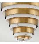 Glamour pendant lamps - Quintiesse Echelon pendant lamp - 4 light sources Elstead Lighting QN-ECHELON-4P - product 4