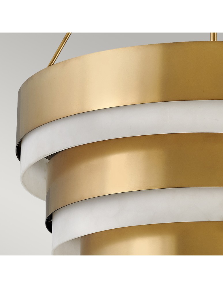 Glamour pendant lamps - Quintiesse Echelon pendant lamp - 8 light sources Elstead Lighting QN-ECHELON-8P - product kolory-swiatla.pl 4