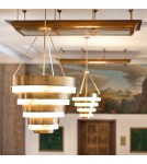 Glamour pendant lamps - Quintiesse Echelon pendant lamp - 8 light sources Elstead Lighting QN-ECHELON-8P - product 5