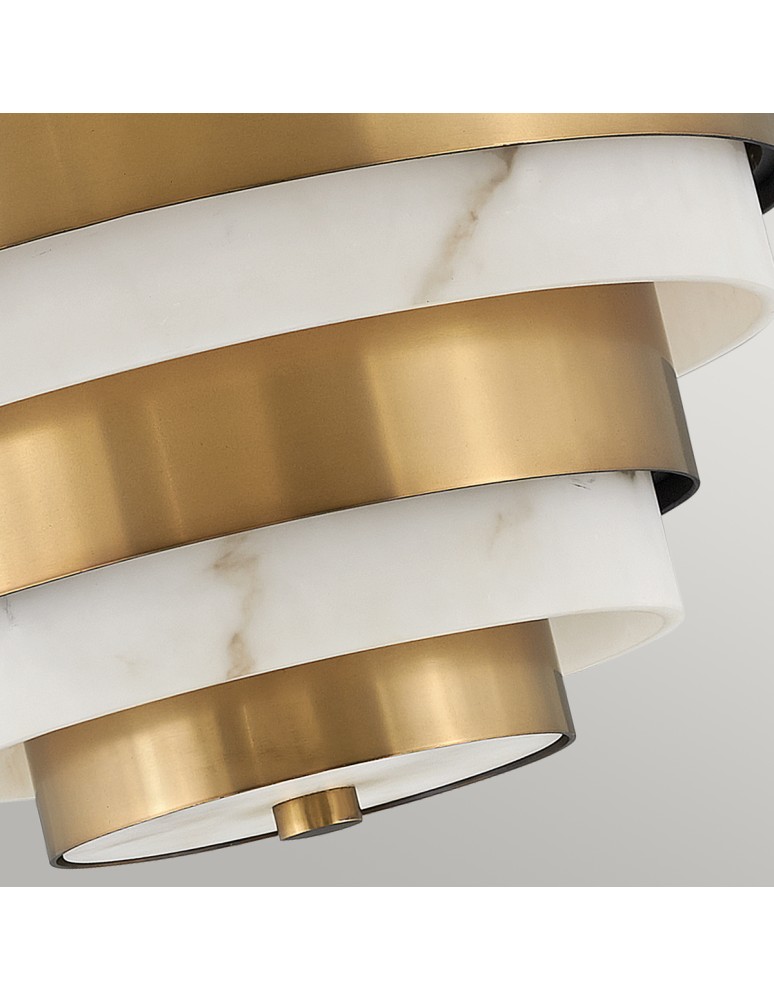 Glamour ceiling lamps - Quintiesse Echelon semi-plophone - 3 light sources Elstead Lighting QN-ECHELON-SF - product kolory-swiatla.pl 4