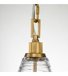 Pendant lamps - Quintiesse Elmore pendant lamp - 1 light source - Oxidized brass Elstead Lighting QN-ELMORE-P-BBS - product 3