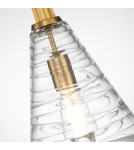 Pendant lamps - Quintiesse Elmore pendant lamp - 1 light source - Oxidized brass Elstead Lighting QN-ELMORE-P-BBS - product 4