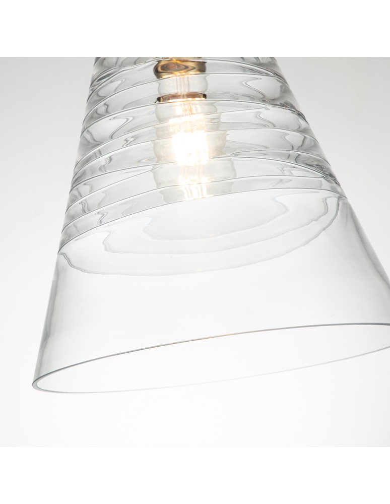Pendant lamps - Quintiesse Elmore pendant lamp - 1 light source - Oxidized brass Elstead Lighting QN-ELMORE-P-BBS - product kolory-swiatla.pl 5
