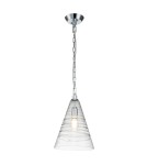 Quintiesse Lampa wisząca Elmore - 1 źródło światła - Polerowany chrom Elstead Lighting QN-ELMORE-P-PC