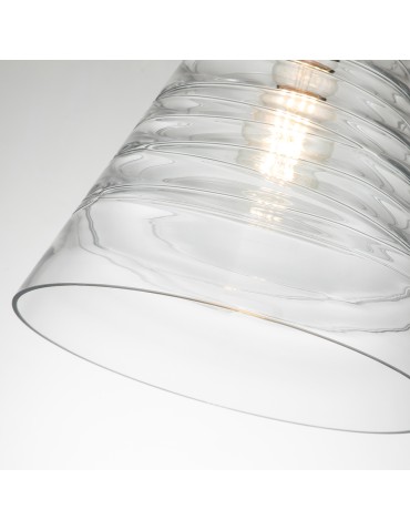 Quintiesse Elmore pendant lamp - 1 light source - Polished chrome Elstead Lighting QN-ELMORE-P-PC - product 2