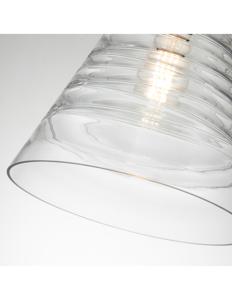 Pendant lamps - Quintiesse Elmore pendant lamp - 1 light source - Polished chrome Elstead Lighting QN-ELMORE-P-PC - product kolory-swiatla.pl 2