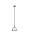 Quintiesse Elroy pendant lamp - 1 light source - Brushed nickel Elstead Lighting QN-ELROY-BN