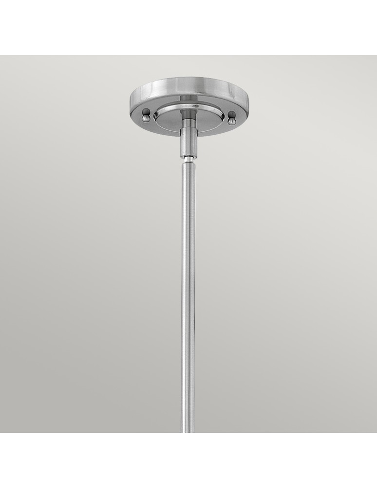 Quintiesse Lampa wisząca Elroy - 1 źródło światła - Szczotkowany nikiel Elstead Lighting QN-ELROY-BN