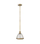 Pendant lamps - Quintiesse Elroy pendant lamp - 1 light source - Old brass Elstead Lighting QN-ELROY-HB - product 1