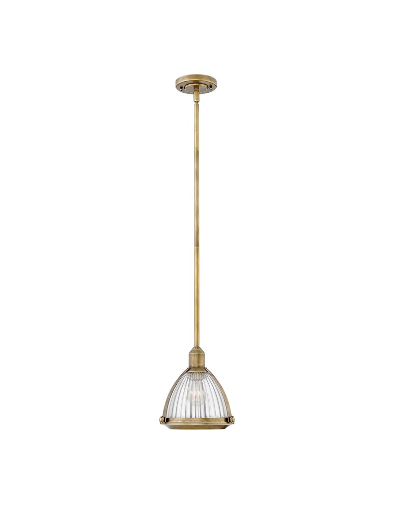 Pendant lamps - Quintiesse Elroy pendant lamp - 1 light source - Old brass Elstead Lighting QN-ELROY-HB - product kolory-swiatla.pl 1