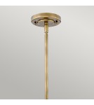 Pendant lamps - Quintiesse Elroy pendant lamp - 1 light source - Old brass Elstead Lighting QN-ELROY-HB - product 2