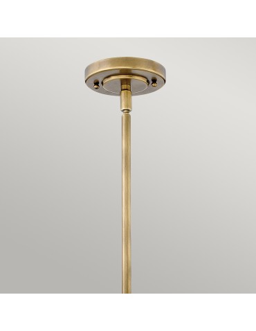 Quintiesse Lampa wisząca Elroy - 1 źródło światła - Stary mosiądz Elstead Lighting QN-ELROY-HB - produkt 2