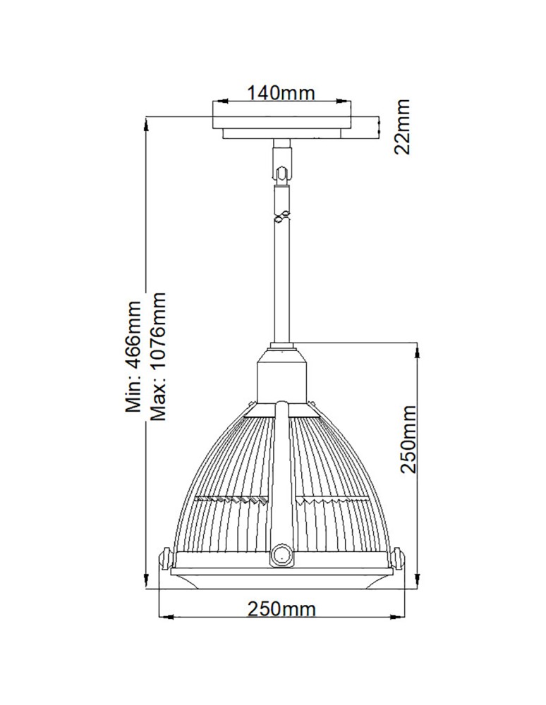 Quintiesse Lampa wisząca Elroy - 1 źródło światła - Stary mosiądz Elstead Lighting QN-ELROY-HB