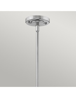 Quintiesse Elroy pendant lamp - 1 light source - Polished Nickel Elstead Lighting QN-ELROY-PN - product 2