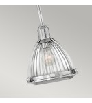 Pendant lamps - Quintiesse Elroy pendant lamp - 1 light source - Polished Nickel Elstead Lighting QN-ELROY-PN - product 3