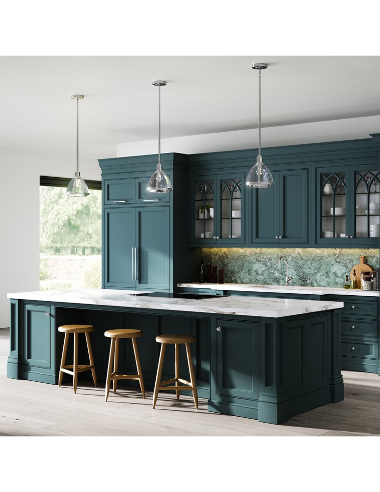 Quintiesse Lampa wisząca Elroy - 1 źródło światła - Polerowany nikiel Elstead Lighting QN-ELROY-PN