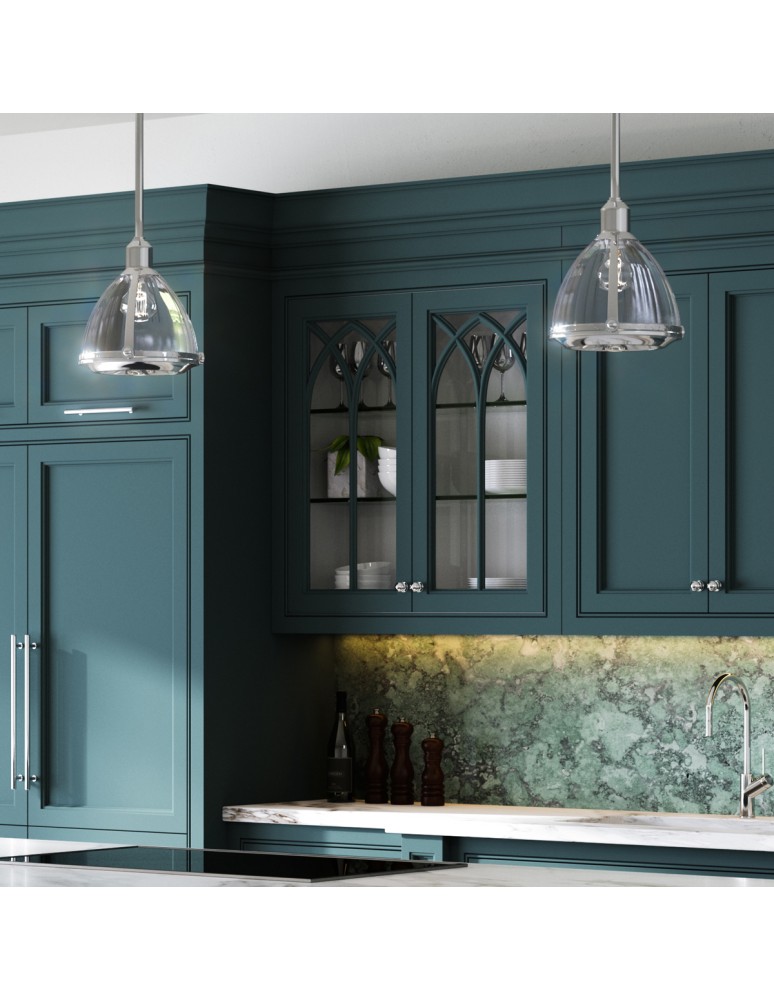 Quintiesse Lampa wisząca Elroy - 1 źródło światła - Polerowany nikiel Elstead Lighting QN-ELROY-PN