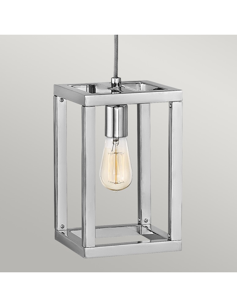 Pendant lamps - Quintiesse Ensemble pendant lamp - 1 light source - Polished Nickel Elstead Lighting QN-ENSEMBLE1P-PN - product kolory-swiatla.pl 3