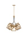 Quintiesse Ensemble pendant lantern - 5 light sources - Brushed bronze Elstead Lighting QN-ENSEMBLE5P-BB