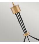 Quintiesse Latarnia wisząca Ensemble - 5 źródeł światła - Szczotkowany brąz Elstead Lighting QN-ENSEMBLE5P-BB