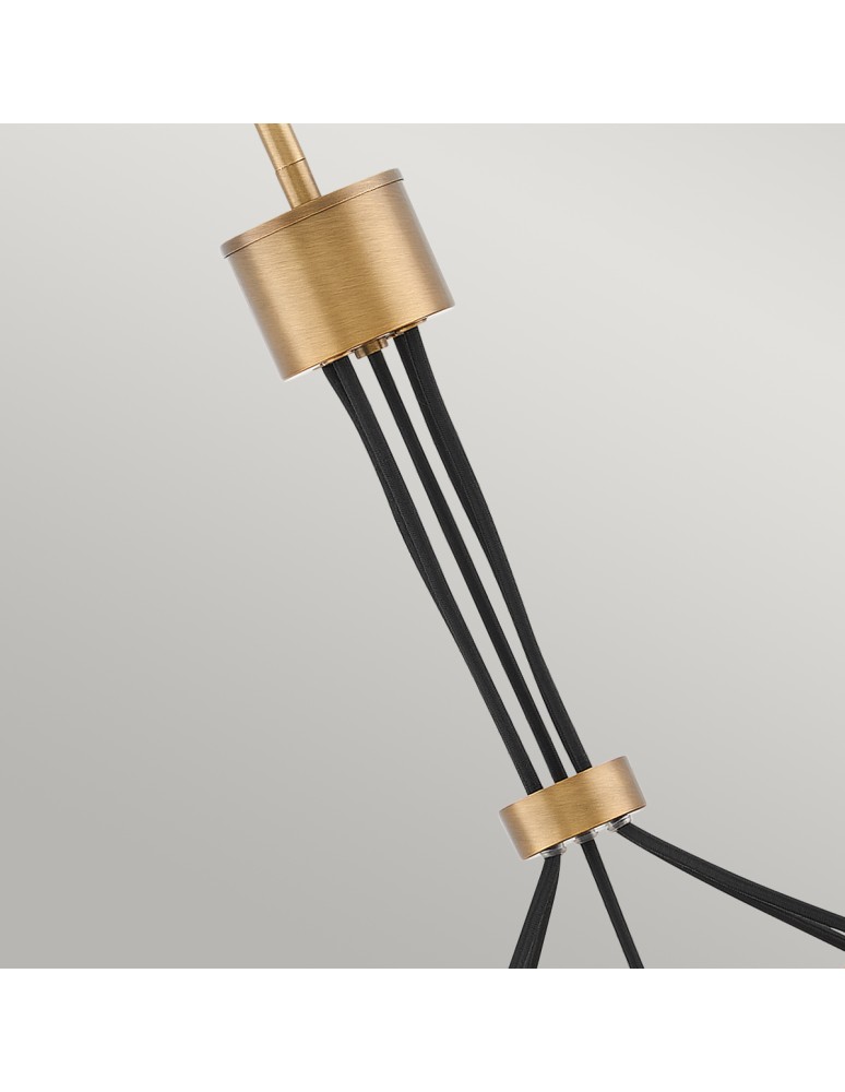 Quintiesse Latarnia wisząca Ensemble - 5 źródeł światła - Szczotkowany brąz Elstead Lighting QN-ENSEMBLE5P-BB