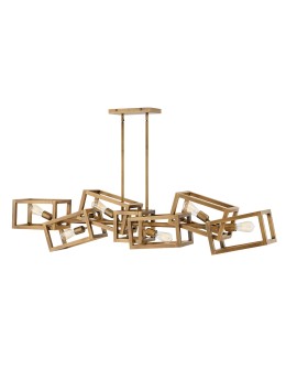 Quintiesse Lampa wisząca Ensemble - 6 źródeł światła - Szczotkowany brąz Elstead Lighting QN-ENSEMBLE6-BB