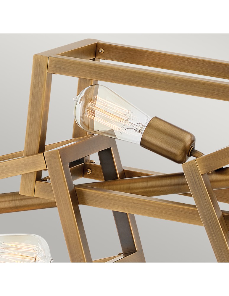 Quintiesse Lampa wisząca Ensemble - 6 źródeł światła - Szczotkowany brąz Elstead Lighting QN-ENSEMBLE6-BB