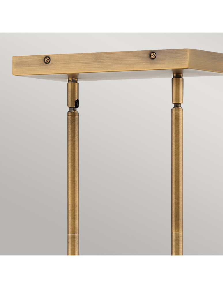 Quintiesse Lampa wisząca Ensemble - 6 źródeł światła - Szczotkowany brąz Elstead Lighting QN-ENSEMBLE6-BB