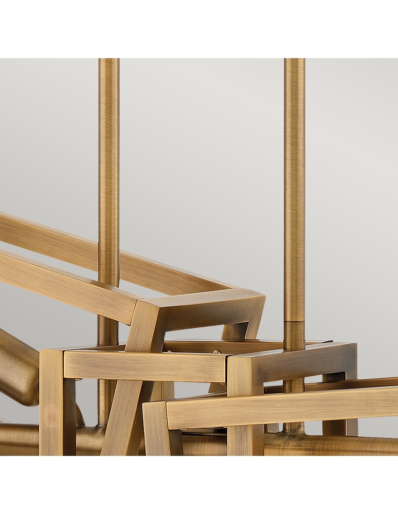 Pendant lamps - Quintiesse Ensemble pendant lamp - 6 light sources - Brushed bronze Elstead Lighting QN-ENSEMBLE6-BB - product kolory-swiatla.pl 5