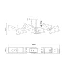 Quintiesse Lampa wisząca Ensemble - 6 źródeł światła - Szczotkowany brąz Elstead Lighting QN-ENSEMBLE6-BB