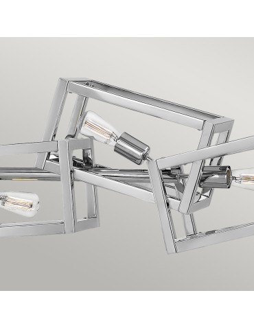 Quintiesse Lampa wisząca Ensemble - 6 źródeł światła - Polerowany nikiel Elstead Lighting QN-ENSEMBLE6-PN - produkt 2