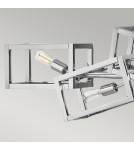 Quintiesse Lampa wisząca Ensemble - 6 źródeł światła - Polerowany nikiel Elstead Lighting QN-ENSEMBLE6-PN