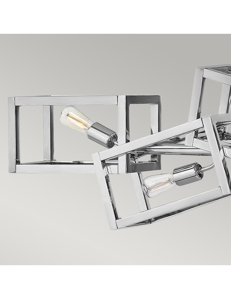 Pendant lamps - Quintiesse Ensemble pendant lamp - 6 light sources - Polished Nickel Elstead Lighting QN-ENSEMBLE6-PN - product kolory-swiatla.pl 5