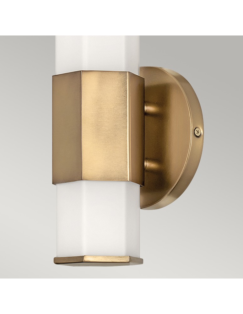 Bathroom wall lamps - Quintiesse LED wall lamp Facet - - Old brass IP44 Elstead Lighting QN-FACET-LED1-HB-BATH - product kolory-swiatla.pl 3