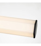Bathroom wall lamps - Quintiesse LED wall lamp Facet - - Matte black IP44 Elstead Lighting QN-FACET-LED2-BK-BATH - product 3