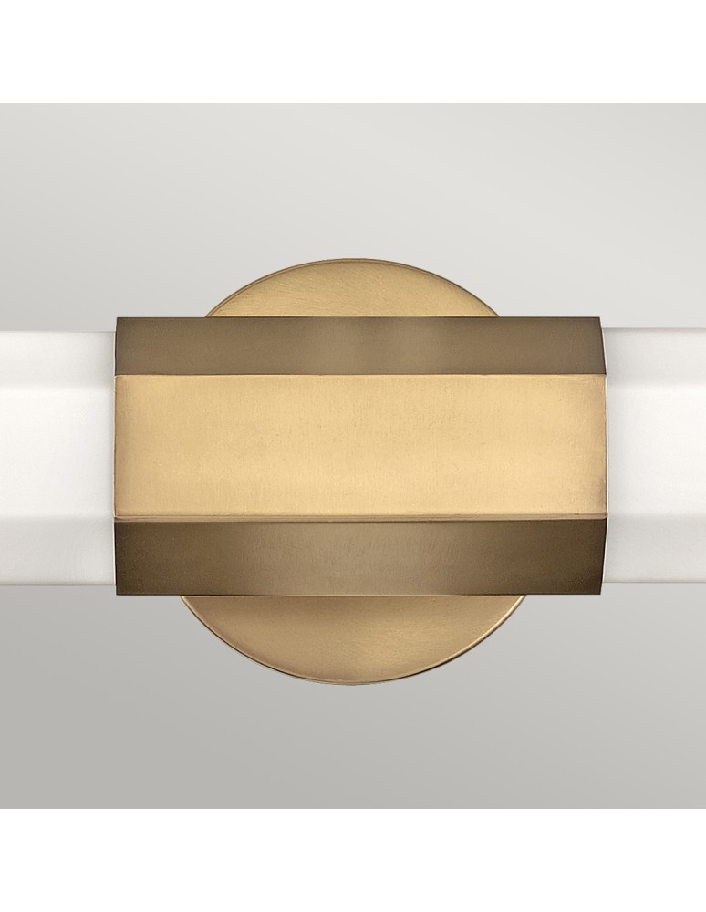 Bathroom wall lamps - Quintiesse LED wall lamp Facet - - Old brass IP44 Elstead Lighting QN-FACET-LED2-HB-BATH - product kolory-swiatla.pl 2