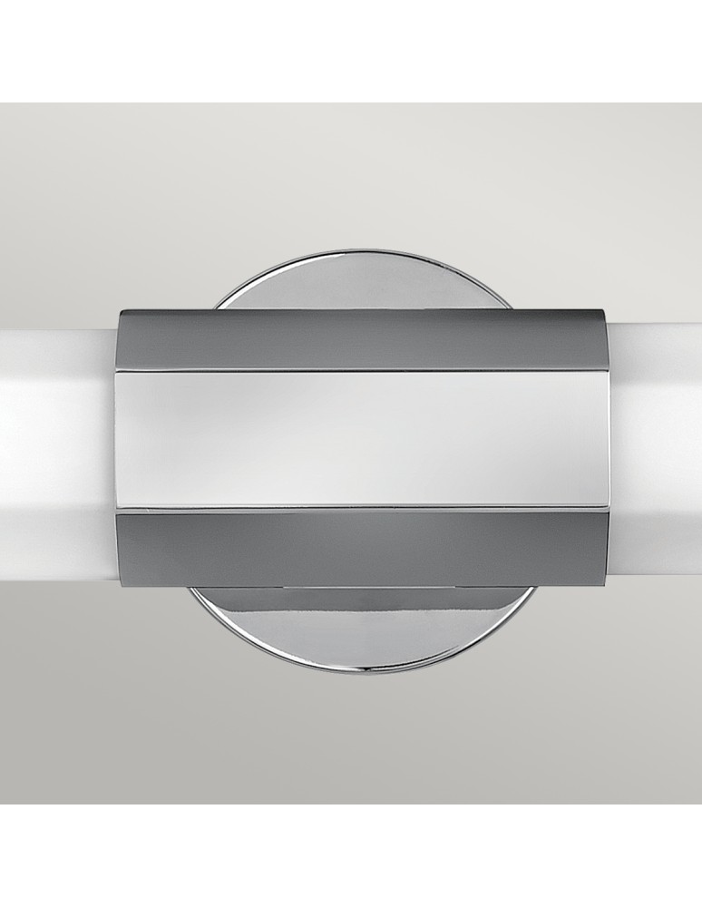 Bathroom wall lamps - Quintiesse LED wall lamp Facet - - Polished chrome IP44 Elstead Lighting QN-FACET-LED2-PC-BATH - product kolory-swiatla.pl 2