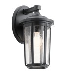 Outdoor wall lamps - Quintiesse Large Fairfield wall lantern - 1 light source - Black IP44 Elstead Lighting QN-FAIRFIELD-L-BK - product 1