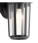 Outdoor wall lamps - Quintiesse Large Fairfield wall lantern - 1 light source - Black IP44 Elstead Lighting QN-FAIRFIELD-L-BK - product 2