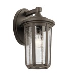 Outdoor wall lamps - Quintiesse Large Fairfield wall lantern - 1 light source - Old bronze IP44 Elstead Lighting QN-FAIRFIELD-L-OZ - product 1