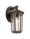 Quintiesse Large Fairfield wall lantern - 1 light source - Old bronze IP44 Elstead Lighting QN-FAIRFIELD-L-OZ
