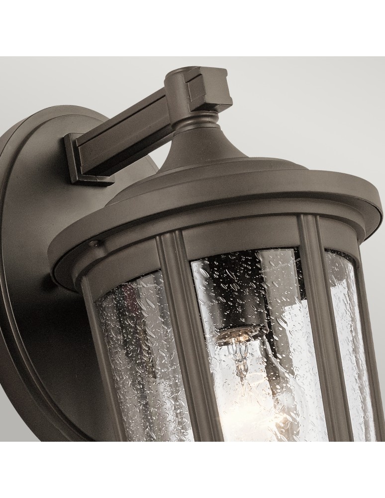 Outdoor wall lamps - Quintiesse Large Fairfield wall lantern - 1 light source - Old bronze IP44 Elstead Lighting QN-FAIRFIELD-L-OZ - product kolory-swiatla.pl 2