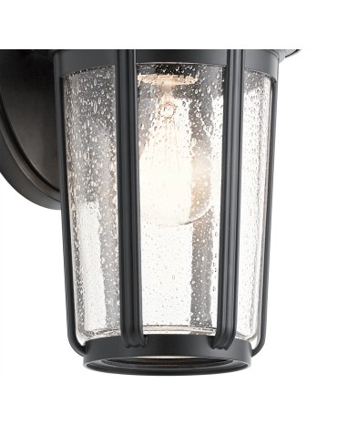 Quintiesse Średnia latarnia naścienna Fairfield - 1 źródło światła - Czarna IP44 Elstead Lighting QN-FAIRFIELD-M-BK - produkt 2