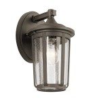 Outdoor wall lamps - Quintiesse Medium Fairfield wall lantern - 1 light source - Old bronze IP44 Elstead Lighting QN-FAIRFIELD-M-OZ - product 1